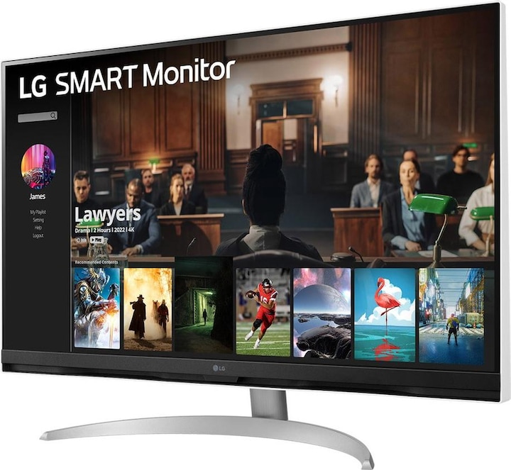 Produktbild LG 32SQ700S-W (3840 x 2160 Pixel, 32")