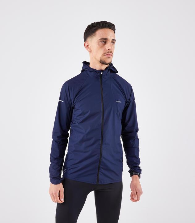 Immagine prodotto Kiprun Giacca da running trail running uomo antivento - Run 900 Wind blu (L)