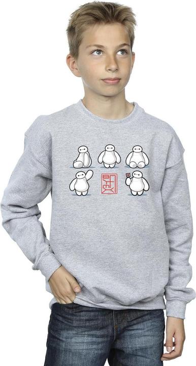 Produktbild Disney Big Hero 6 Baymax Many Poses Sweatshirt Jungen (152, 158)