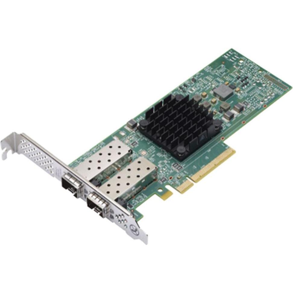 Lenovo ThinkSystem Broadcom 57414 - Netzwerkadapter (Mini PCI Express), Netzwerkkarte, Schwarz, Silb