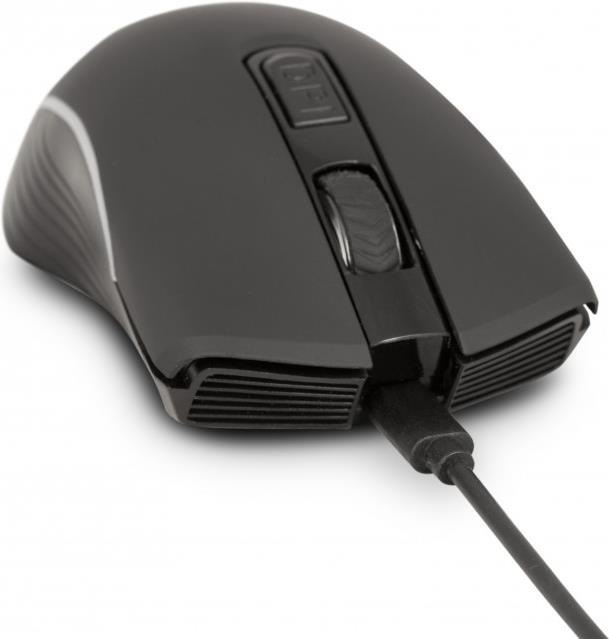 Image du produit Urban Factory Souris Onlee ambidextre RF sans fil + Bluetooth Optique 2400 DPI (Sans fil)