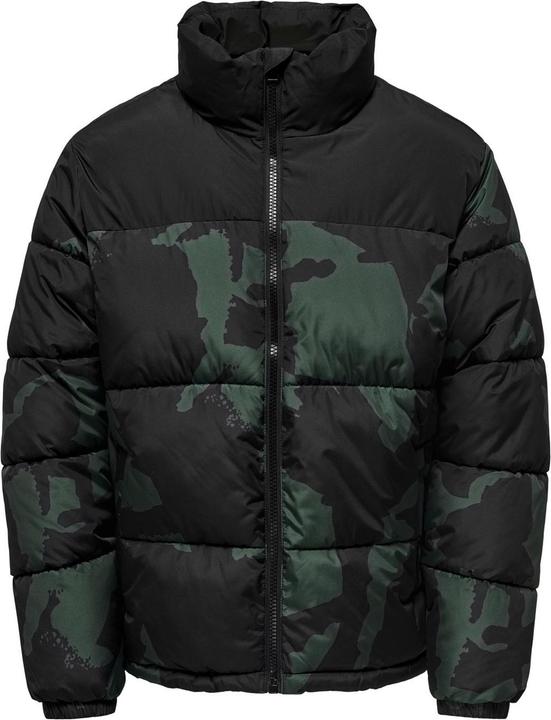 Produktbild Only & Sons Stehkragen Elastische Bündchen Jacke Daunenjacke (M)