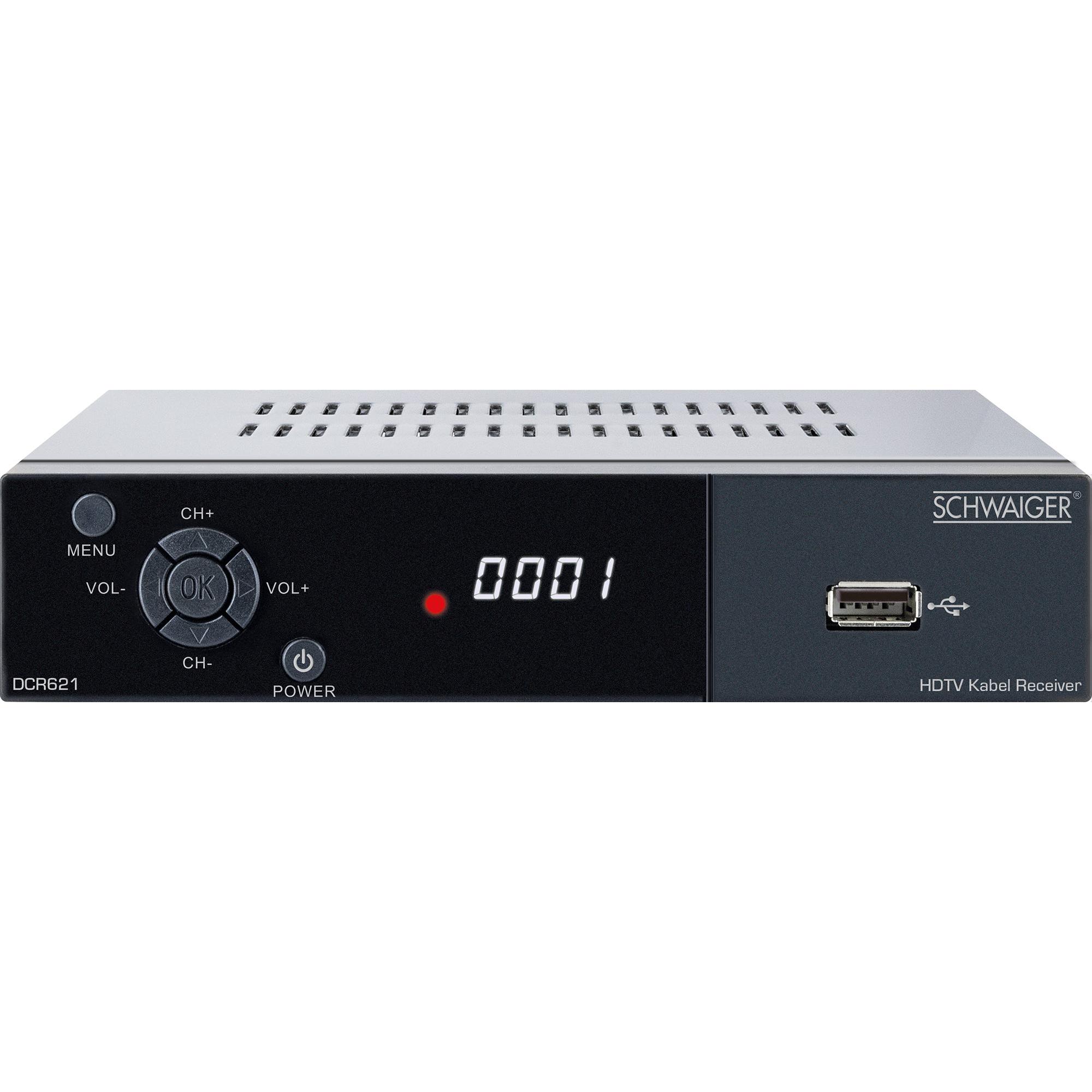 Schwaiger DCR621 (DVB-C, CI-Schacht, CI+-Schacht) (DCR621)