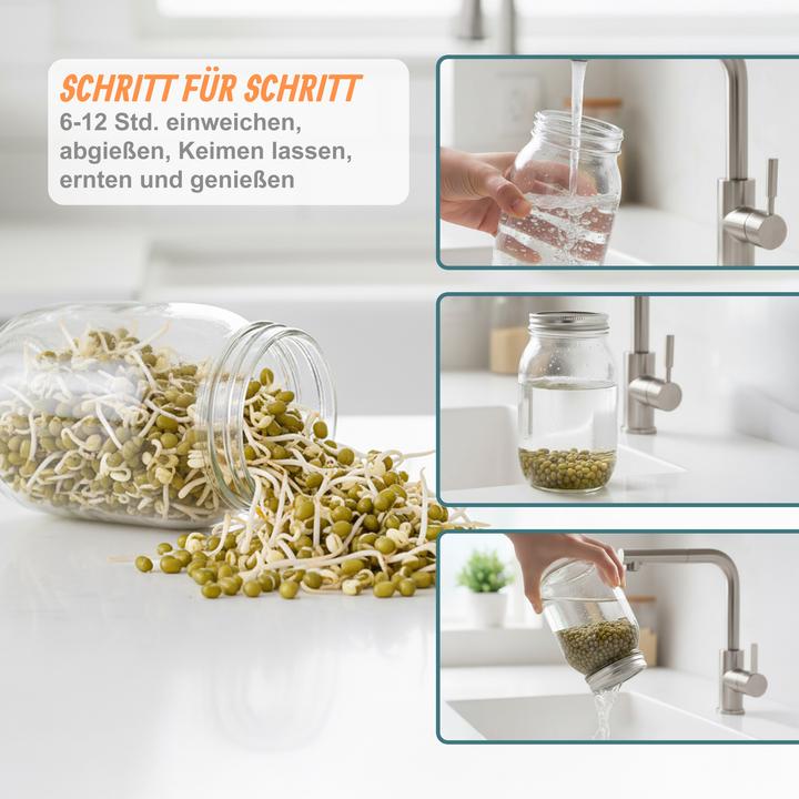 Productafbeelding Relaxdays Sprossenglas