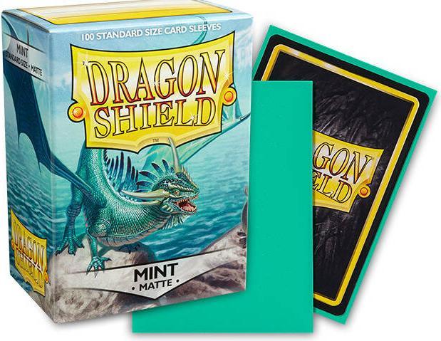 Actual product image Arcane Tinman ART11025 - Sleeves for cards: Matte - Mint (100 pcs)