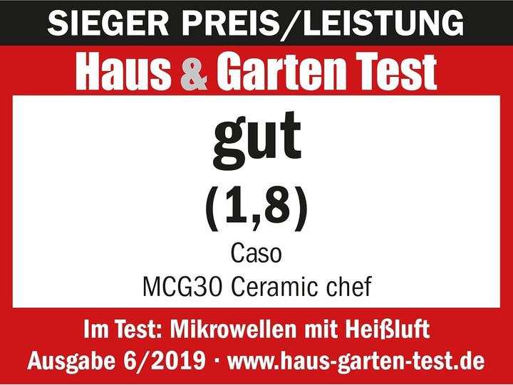 Produktbild Caso MCG 30 Ceramic chef 3 in 1 (28 l)