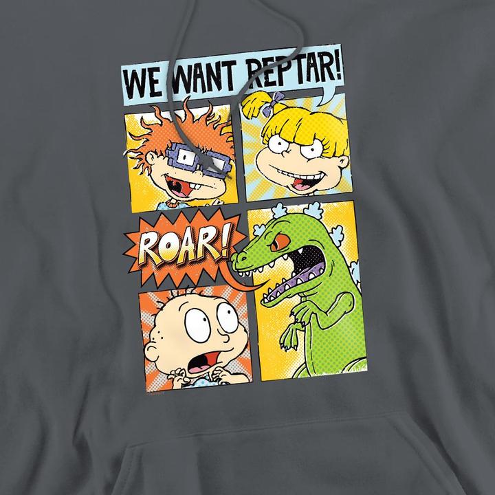 Produktbild Rugrats We Want Reptar! Kapuzenpullover (M)