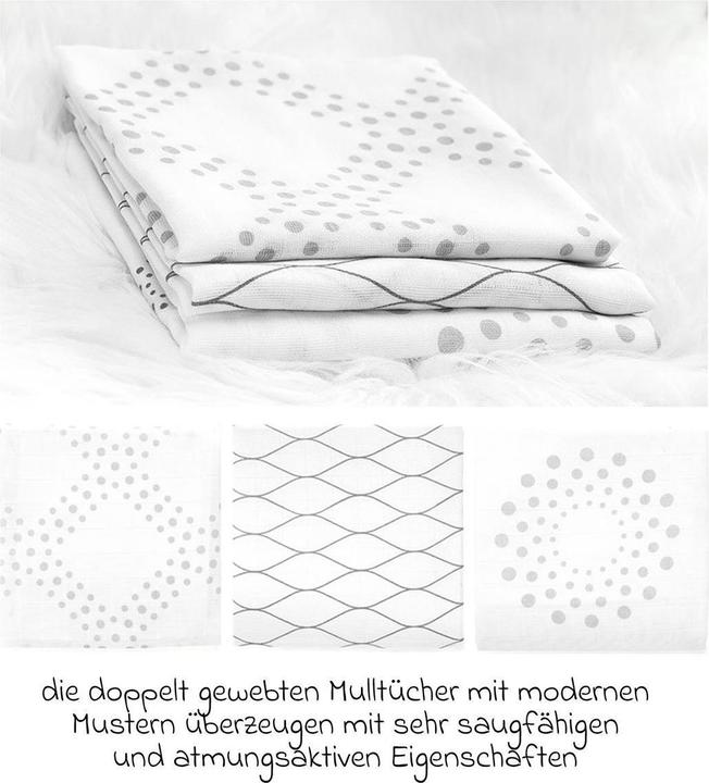 Produktbild MiaMia 5-tlg. PP-Flaschen-Set 260 ml mit Silikon-Trinksauger (260 ml)