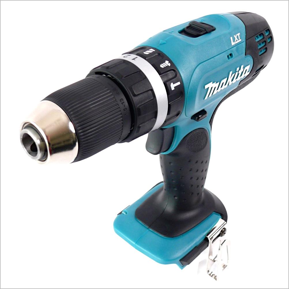 Thumbnail - Makita, Bohrmaschine + Akkuschrauber, DHP 453 ZE Akku Schlagbohrschrauber 18V 42Nm + Einlage für Makpac (Akkubetrieb)