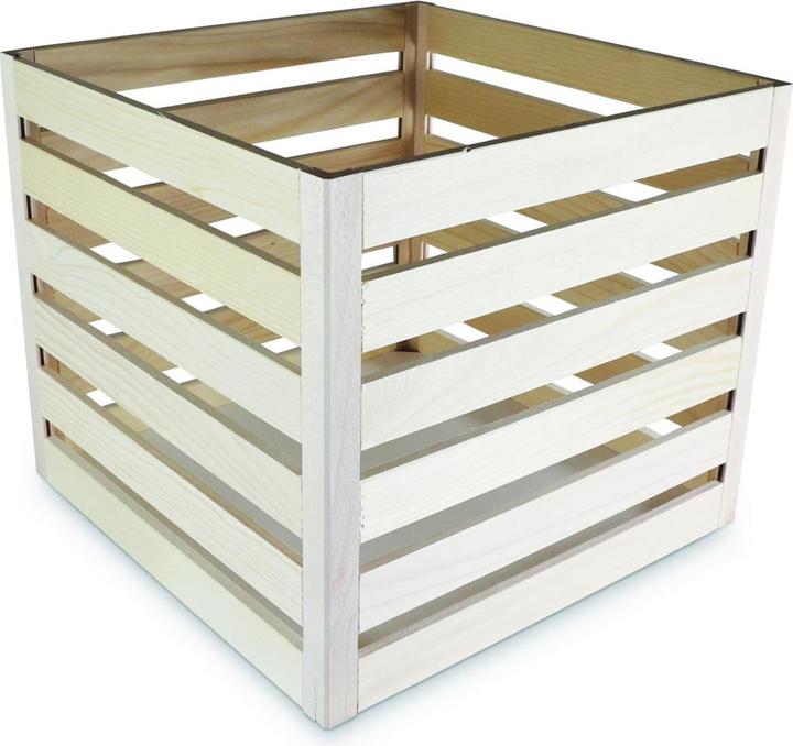 Produktbild DIY-Wood Wohnharasse Fichte FSC 370 X 370 X320 (37 x 32 x 37 cm, 44 l)