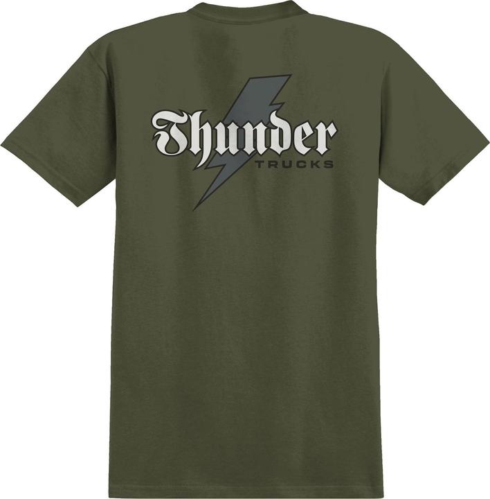 Actual product image Thunder Bolt Script T-Shirt (M)