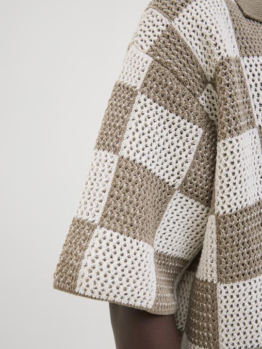 Image du produit Jack & Jones Jcoathletico Knit Crochet Polo Styd Ss25 (XL)