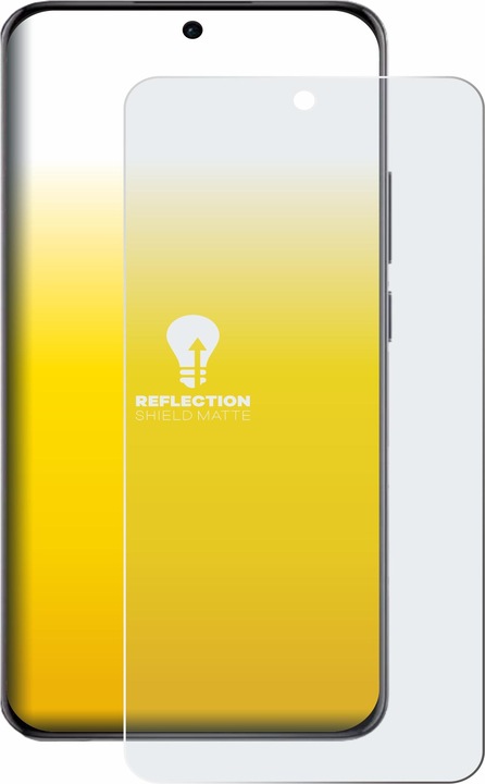 Actual product image upscreen Protective film Screen protector Matt anti-reflective film (1 Piece, Realme 12 Pro+)