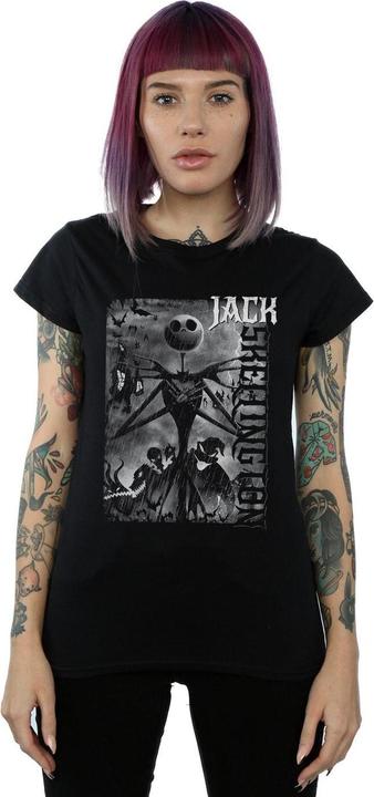 Immagine prodotto Disney Nightmare Before Christmas Skellington Maglietta Donna (XL)