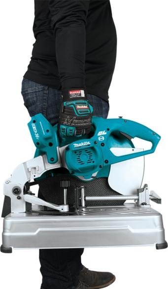 Immagine prodotto Makita Smerigliatrice a batteria 2x18V DLW140 (Troncatrice, 140 W)