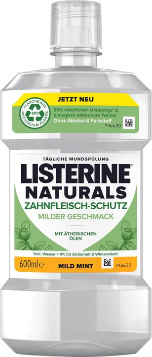 Actual product image Listerine Naturals Tooth Floss Protection (600 ml, Mouthwash)