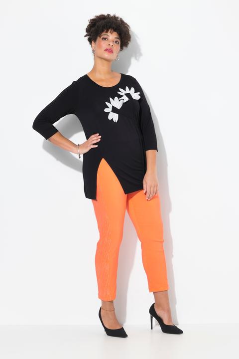 Produktbild Miamoda Bengalin-Hose, elastischer Slim Fit, Metallic-Druck (54)
