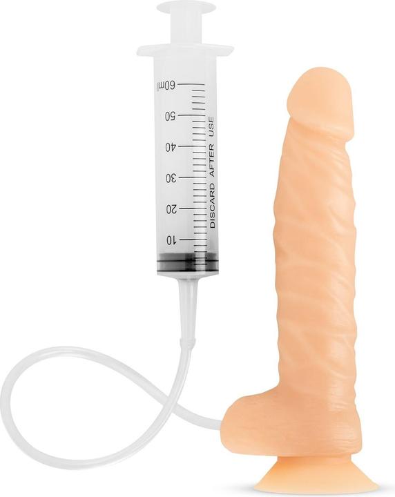 Actual product image Easytoys Squirting Dildo with syringe