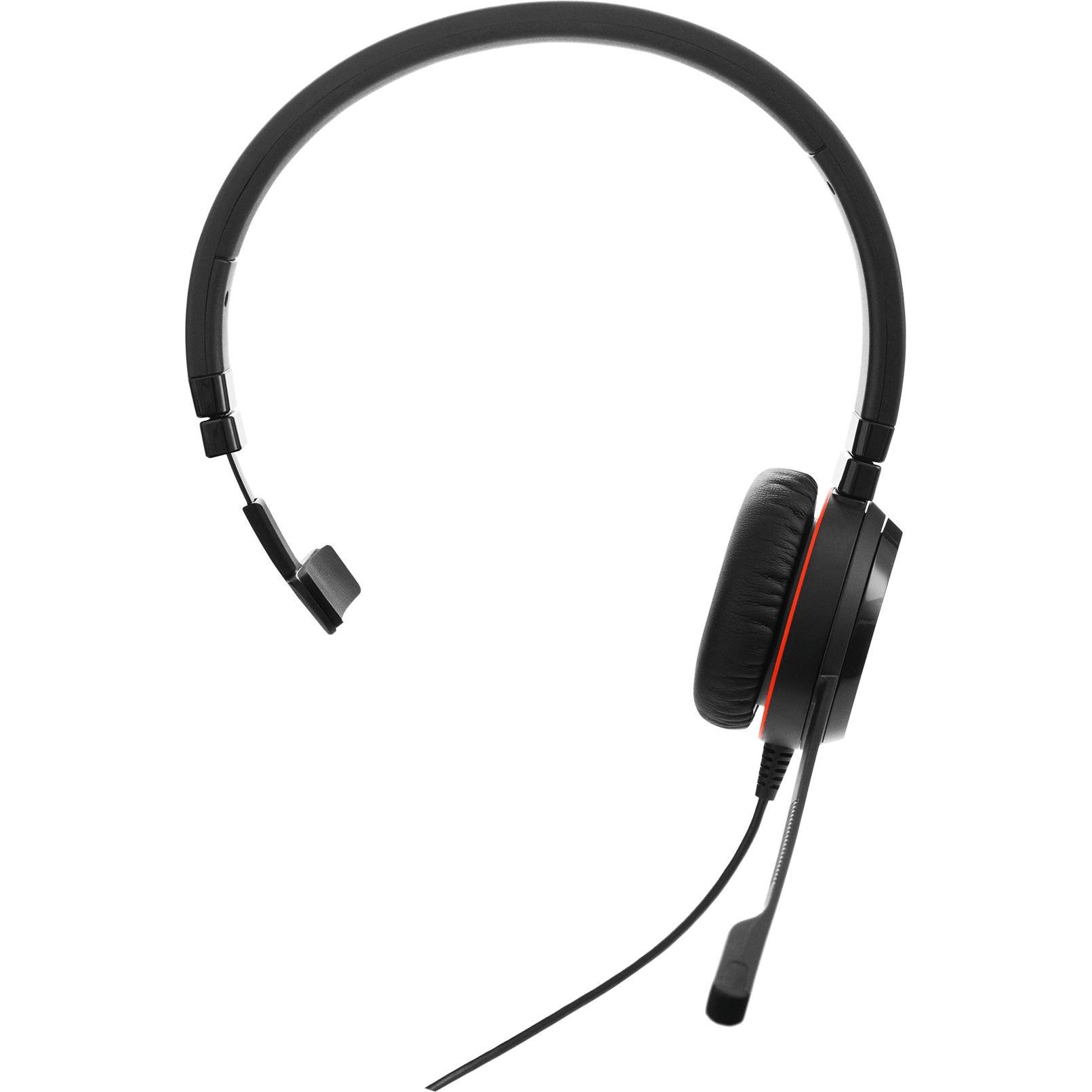 Jabra Evolve 20SE UC (Kabelgebunden, USB-C), Office Headset, Schwarz