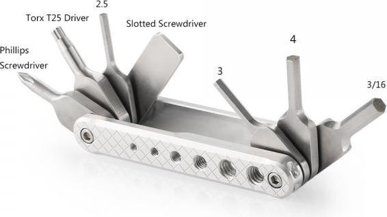 Actual product image SmallRig Folding Tool Set with Screwdrivers and Wrenches - 2213 (Various video accessories)