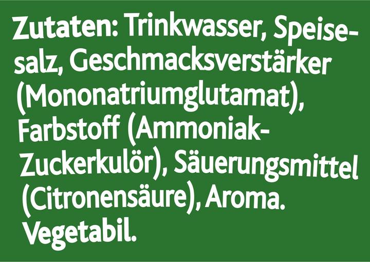 Nährwerte und Zutaten Knorr Basis zum Würzen (210 g)