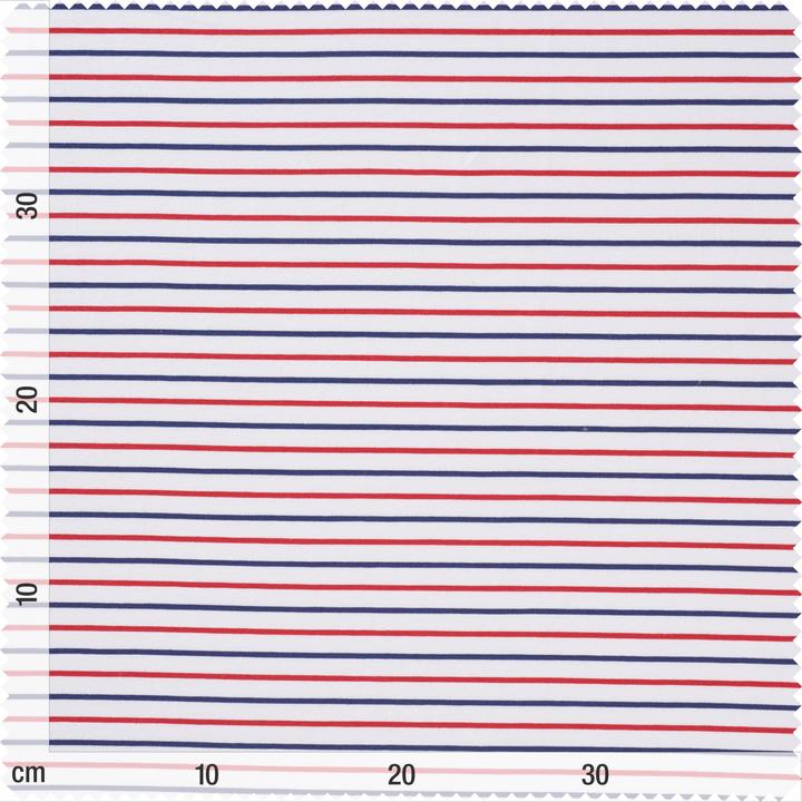 Image du produit VBS Tissu Jersey "Rayures bicolores", largeur 150 cm, vendu au mètre