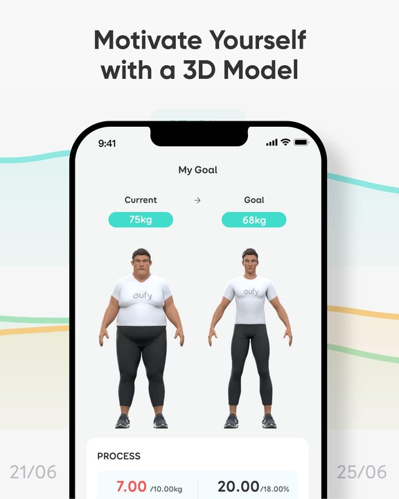 Actual product image eufy Smart Scale P3 (200 kg)