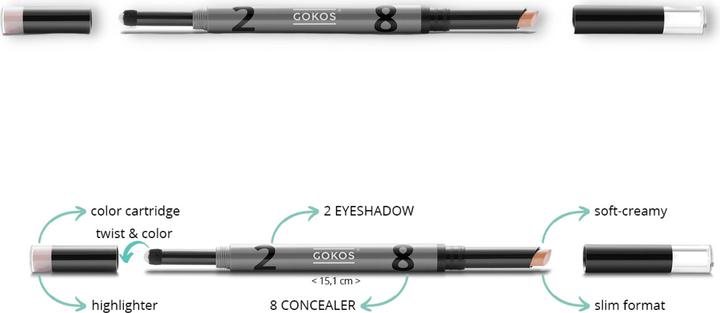 Immagine prodotto Gokos Cover & Glow (2801 Amore splendente)