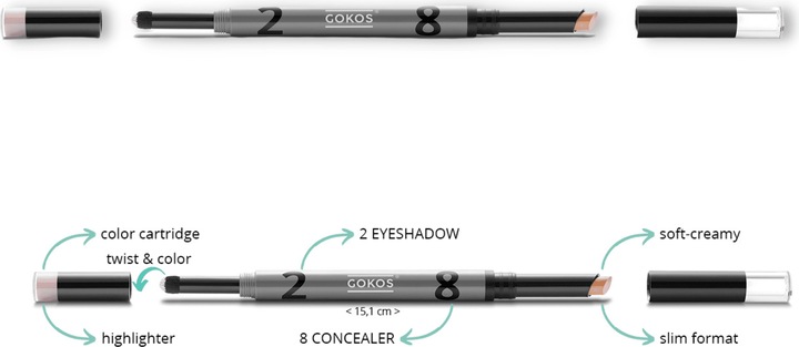 Image du produit Gokos Cover & Glow (2801 Éclat d'amour)