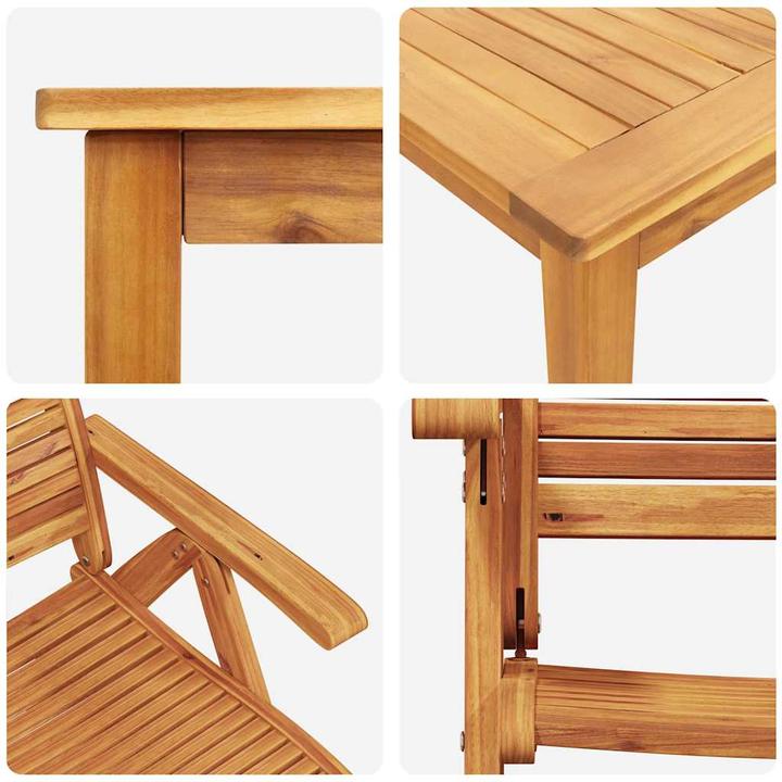 Produktbild vidaXL Gartenset (110 x 55 x 75 cm)