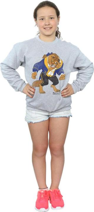Produktbild Disney Beauty And The Beast Classic Beast Sweatshirt Mädchen (140, 146)