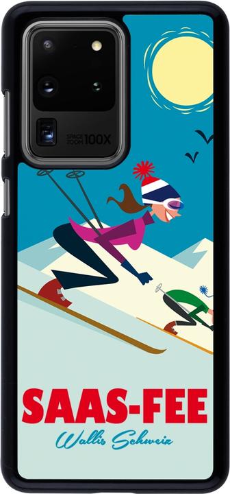 Actual product image PhoneLook Cover Saas-Fee Ski Downhill (Samsung Galaxy S20 Ultra)