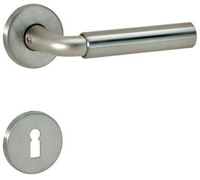 Actual product image Nickal Magic door handle