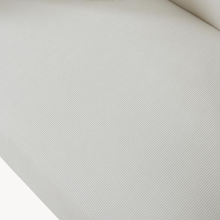 Produktbild En.Casa 2-Sitzer Sofa Midt 132x70x81 cm Cord Beige (2-Sitzer)