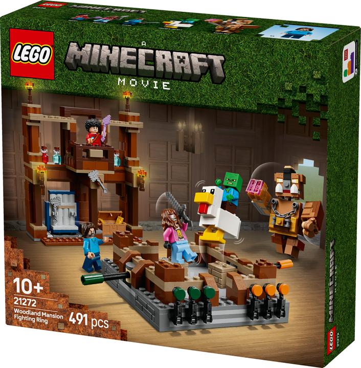 Immagine prodotto LEGO Tenuta forestale con ring di boxe (21272, LEGO Minecraft)