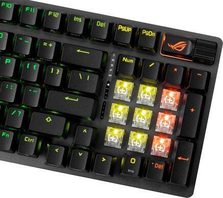 Actual product image ASUS ROG Strix Scope II 96 (DE, Cable, Wireless)