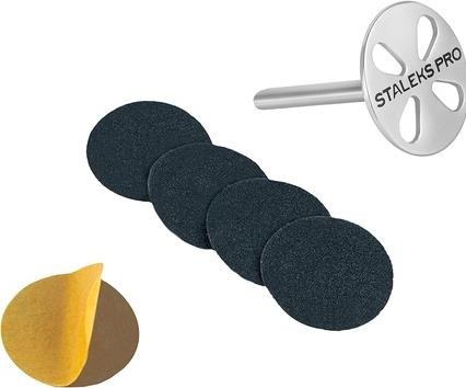 Immagine prodotto Staleks Set di Pododisc Overlay per fresatrice 27Mm + cuscinetti sostituibili 180 5Pz. (8 x)