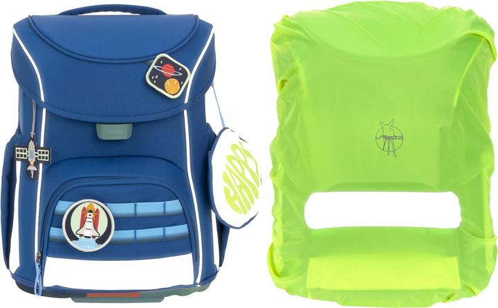 Produktbild Lässig Schulranzen-Set 6-tlg. Slim Unique dark blue (21 l)