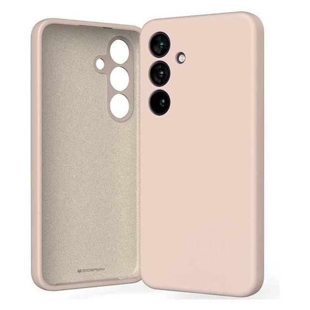 Mercury Rosa Silicone S921 Różowo-Piaskowy/Sabbia (Samsung Galaxy S24), Cover Smartphone,