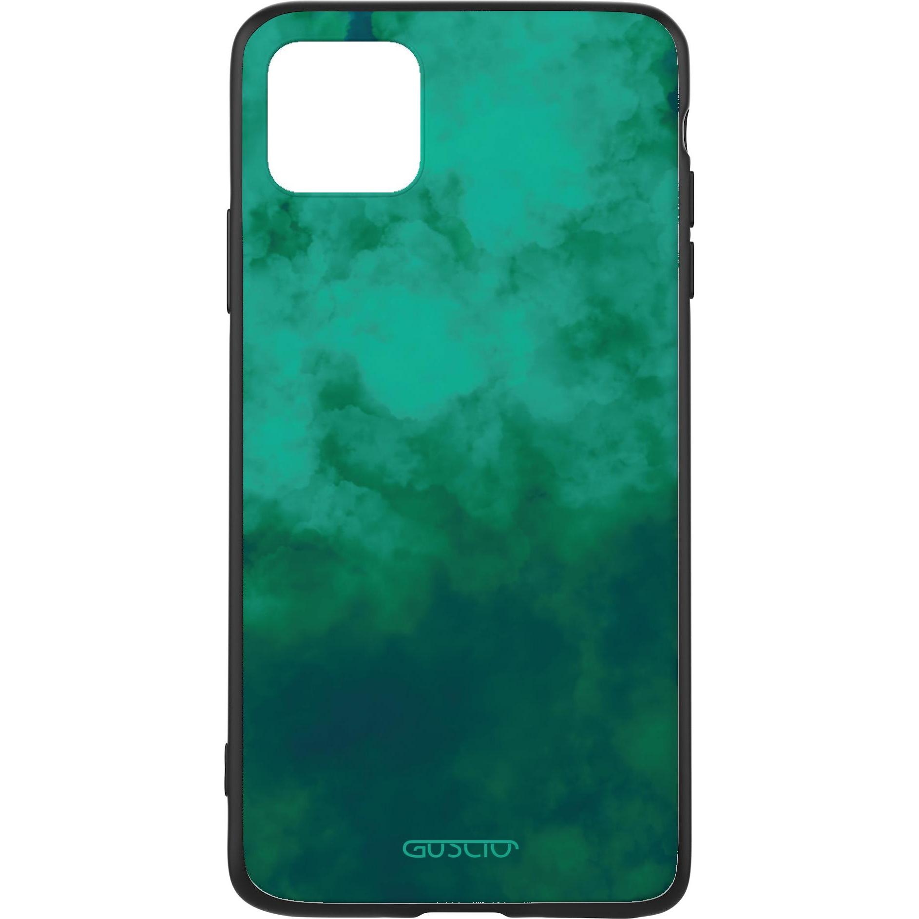 Guscio iPhone 12 Pro Max - Cover Emerald Cloud (Apple iPhone 12 Pro Max), Smartphone Hülle, Grün