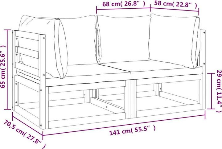 Actual product image vidaXL Erwan