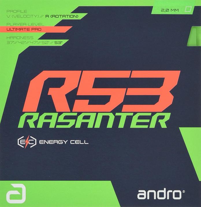 Immagine prodotto Andro Tischtennisbelag Rasanter R 53 (1.70 mm)