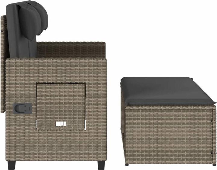 Image du produit vidaXL Ensemble salon de jardin 10 pièces avec coussins