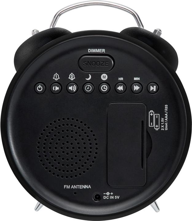 Produktbild Bigben Radiowecker RR90 m. LCA Display black