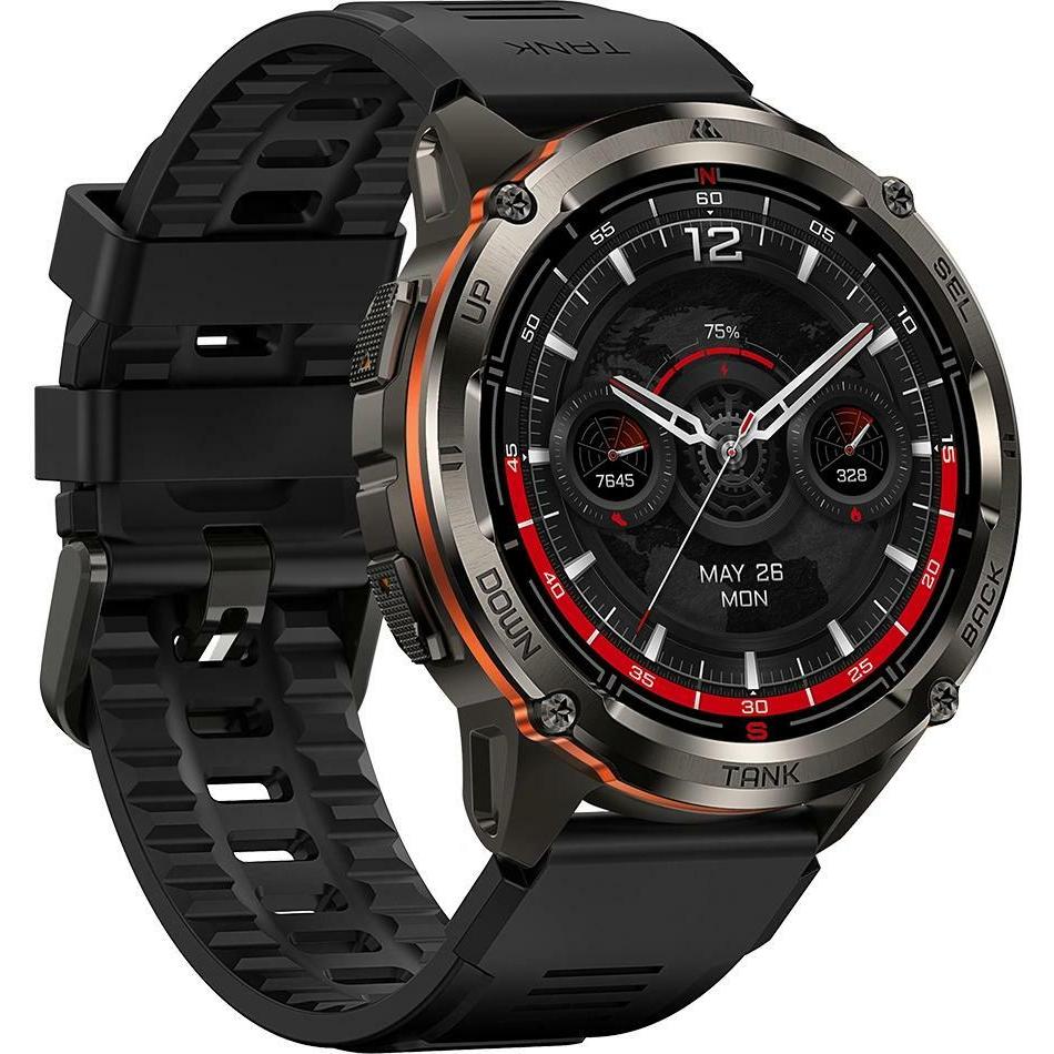 Kospet Smartwatch Tank T3 Ultra 2 Schwarz (48 mm, Solo WiFi), Smartwatch