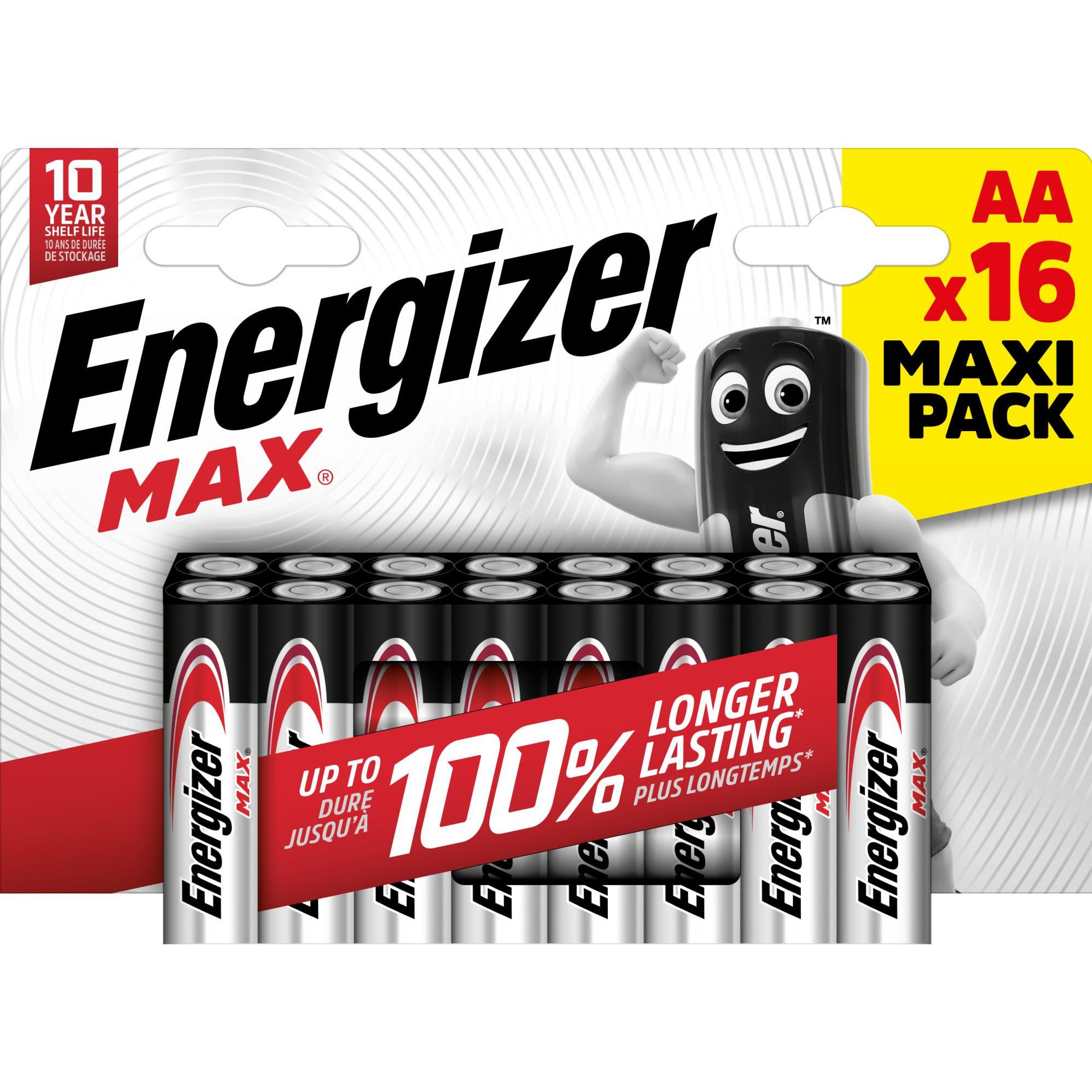 Energizer Max (16 Stk., AA), Batterien + Akkus