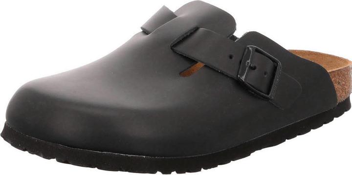 Birkenstock Boston Naturleder Schmal