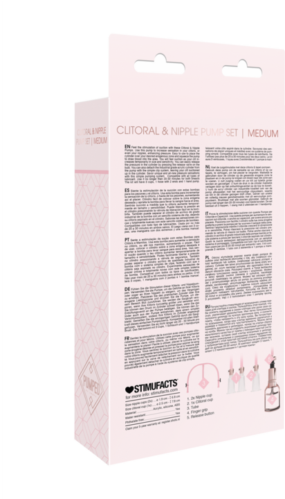 Image du produit Doc Johnson Ensemble de pompes pour clitoris et mamelons