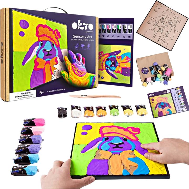 Actual product image Okto 3D picture set rabbit 6754