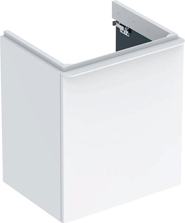 Produktbild Geberit Waschtischunterschrank Smyle Square Transchlag links 53,6 cm wei 500.366.00.1 (43.5 x 43.5 x 62 cm)